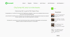 Desktop Screenshot of citycampnc.org